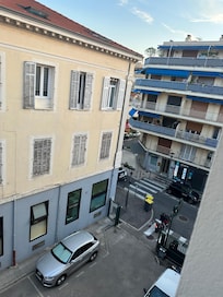 looking out my window from the hotel