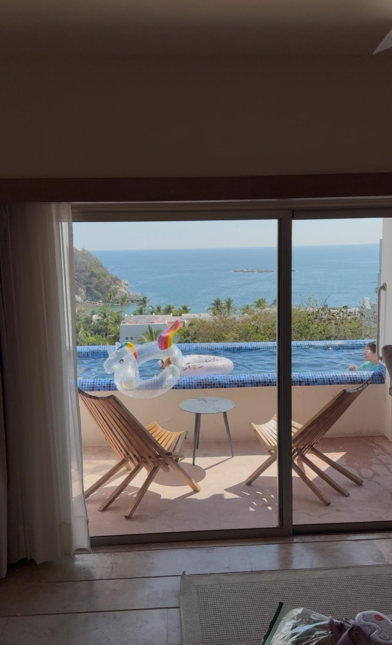 view from dinning room 