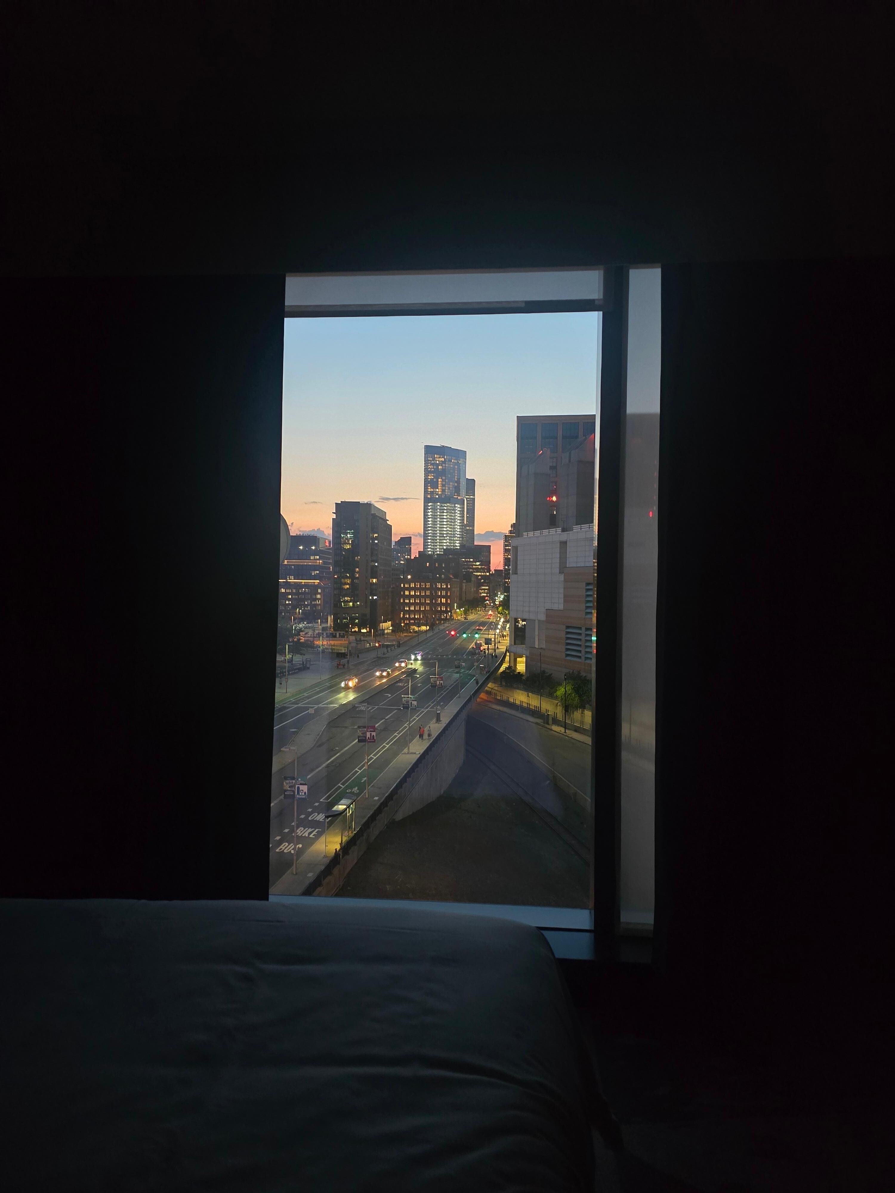 View from 6th floor room