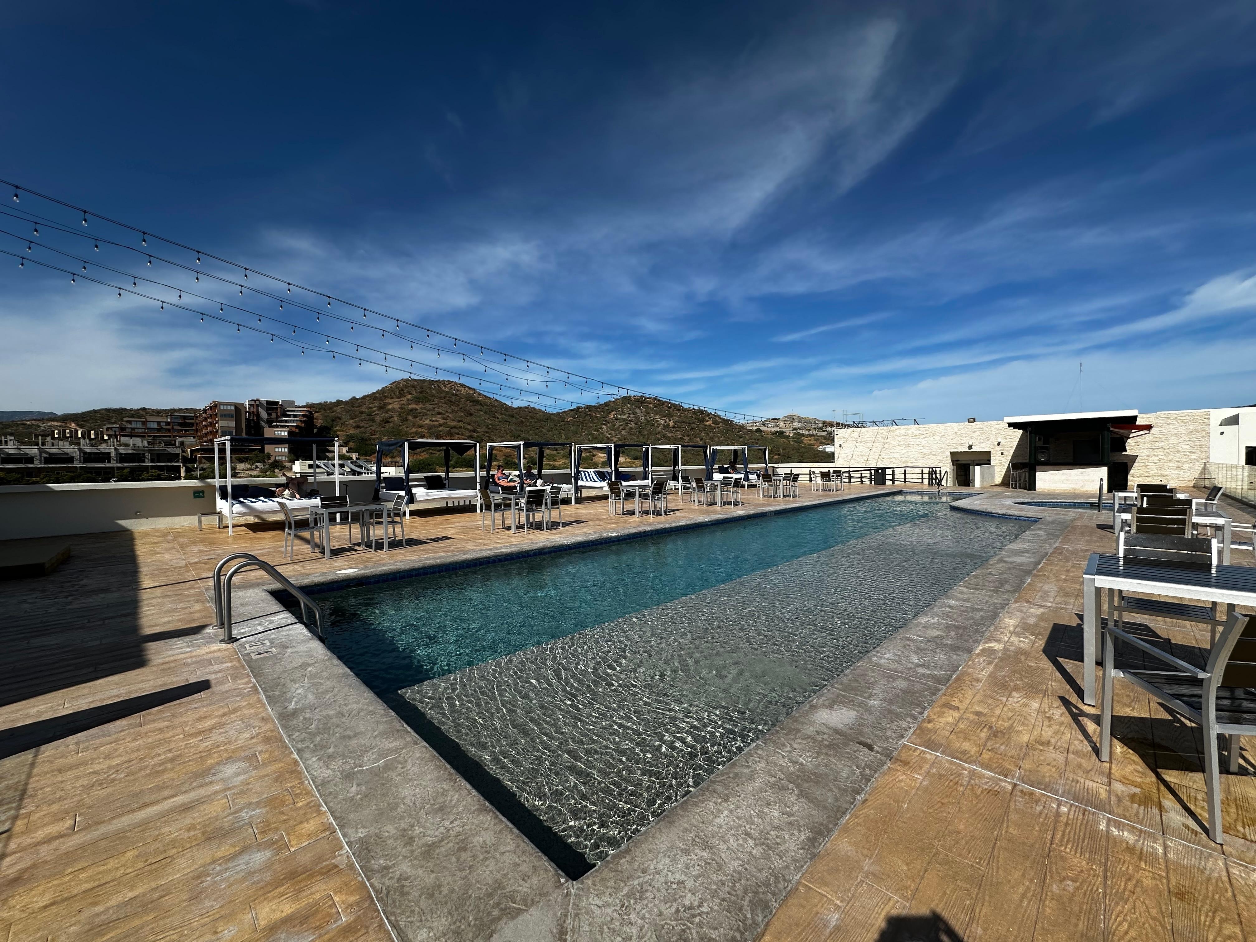 cool pool and cool hot tub