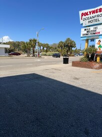 front of building area