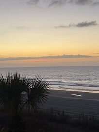 Morning sunrise from the deck.