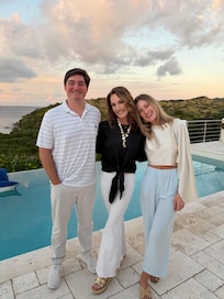 On our way out to Pepe's Pizza