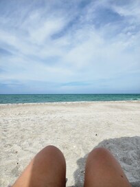 Private beach, and perfectly peaceful!