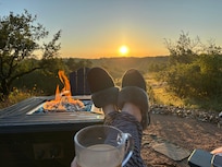 Coffee and sunrise!