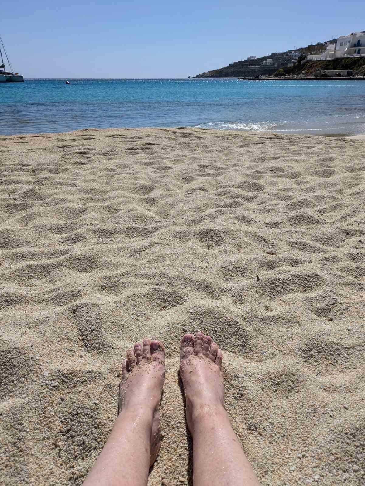 Beach near the hotel