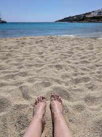 Beach near the hotel