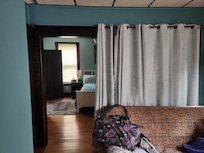 Downstairs bedroom.