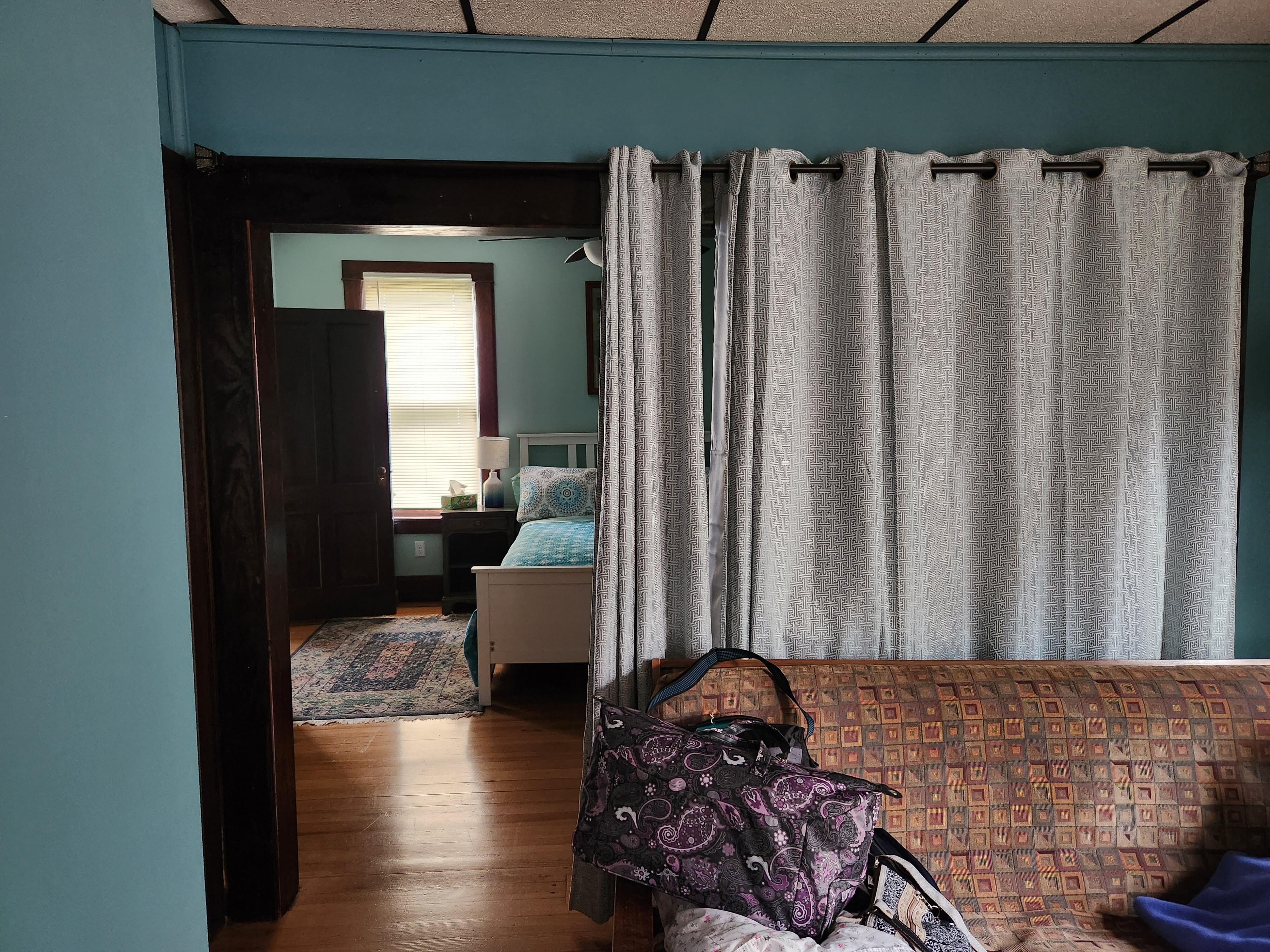 Downstairs bedroom.