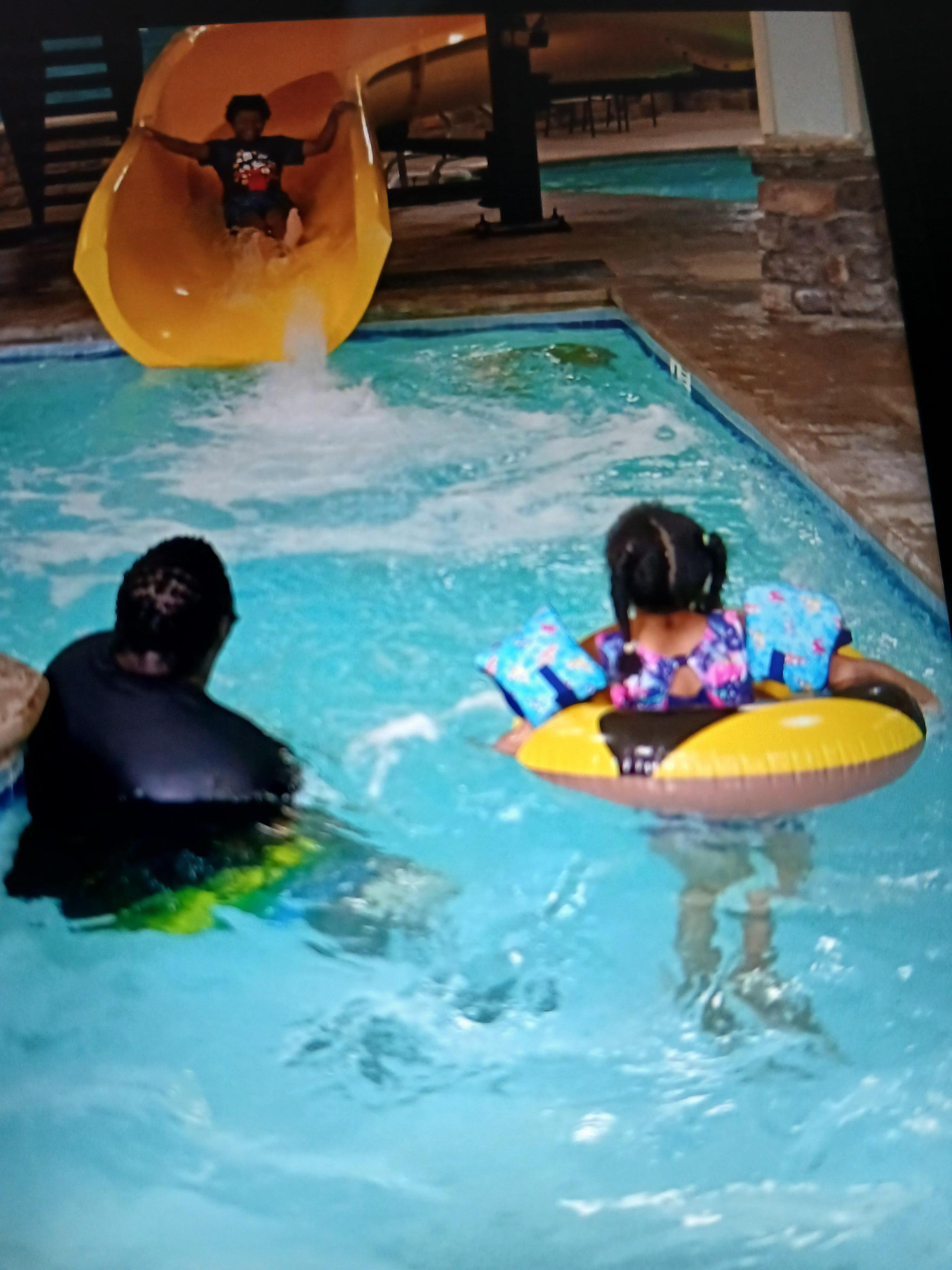 Our children love the pool.