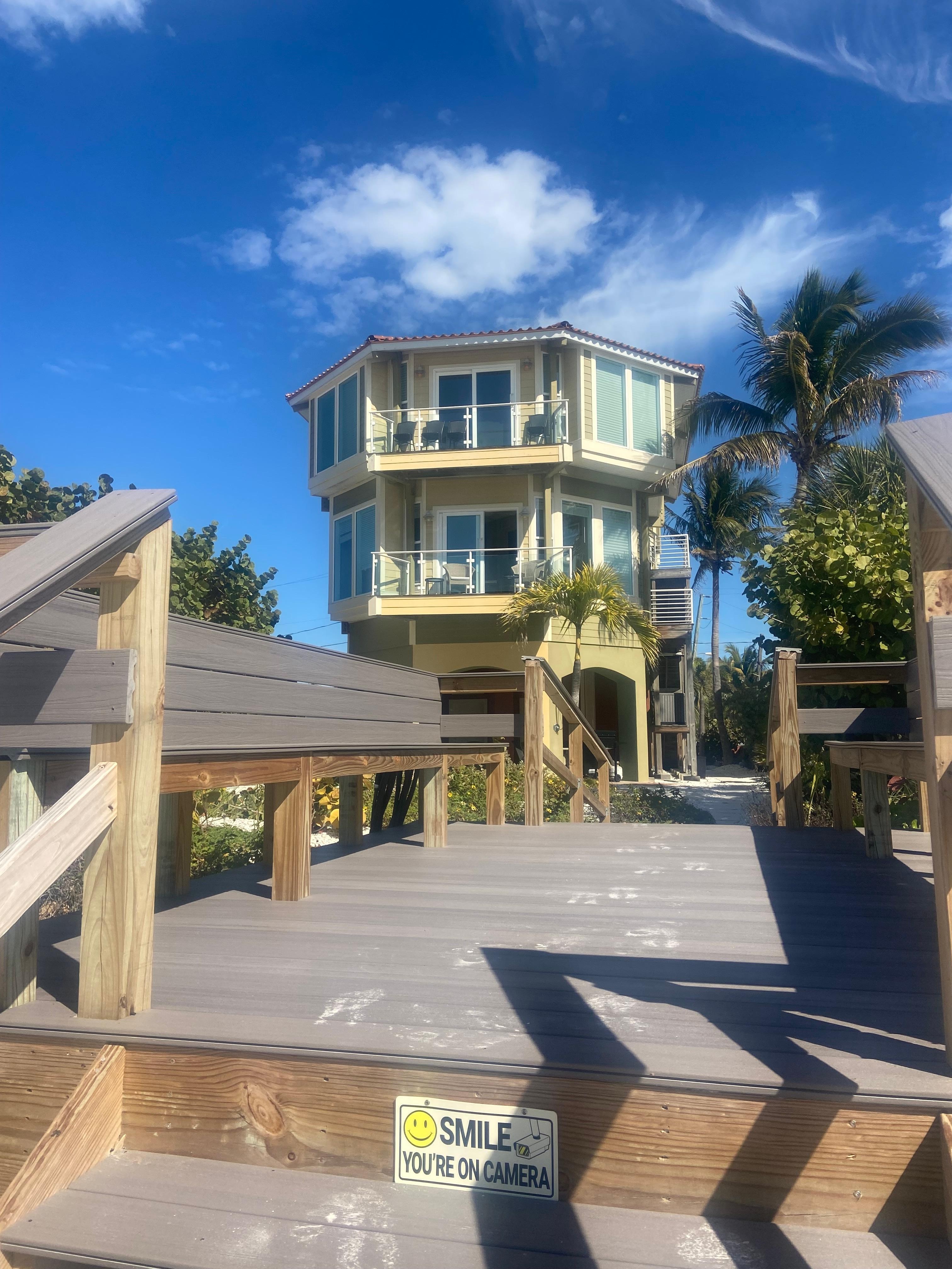 View from the beach.