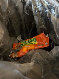 Garbage from previous guests