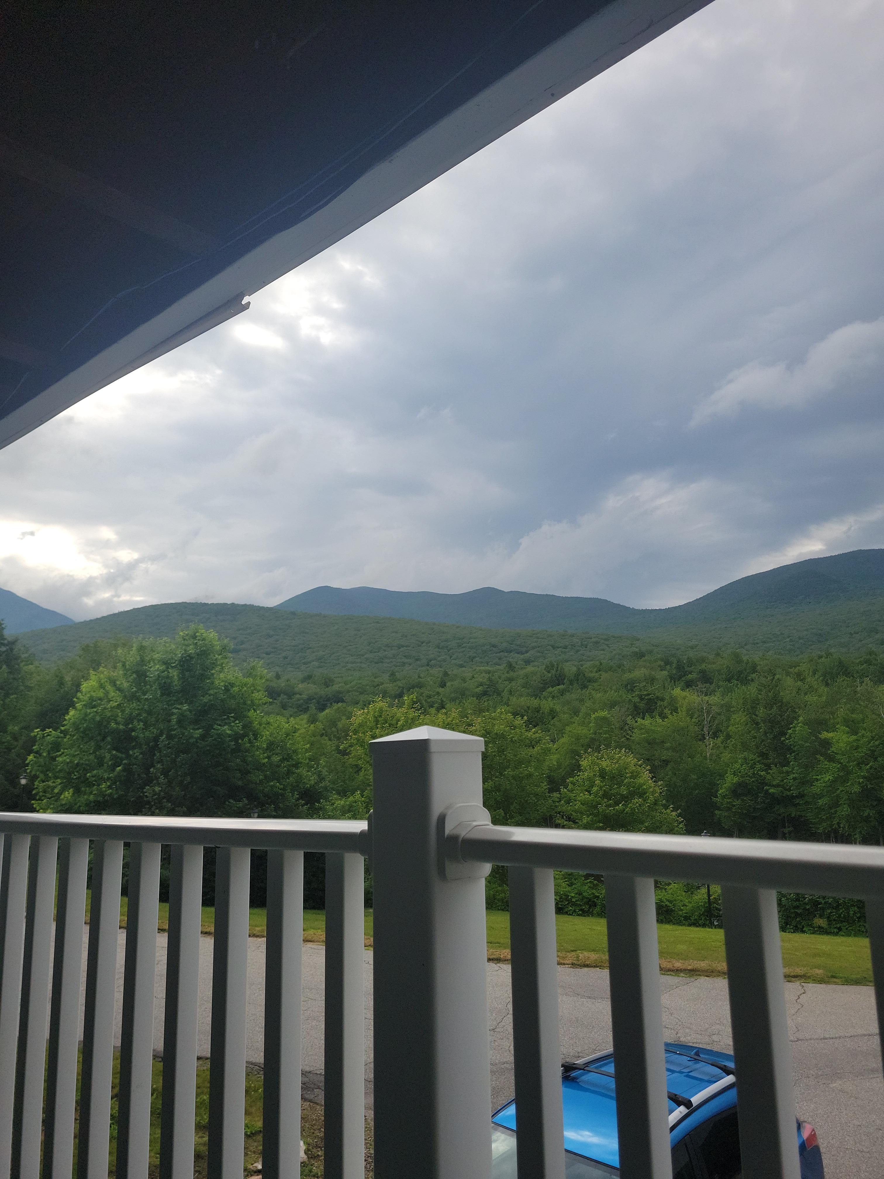 View from the room.