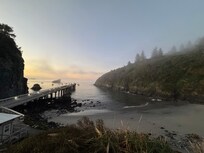 Views from the porch in the morning