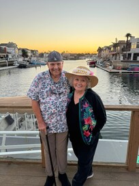 John and Jackie on deck
