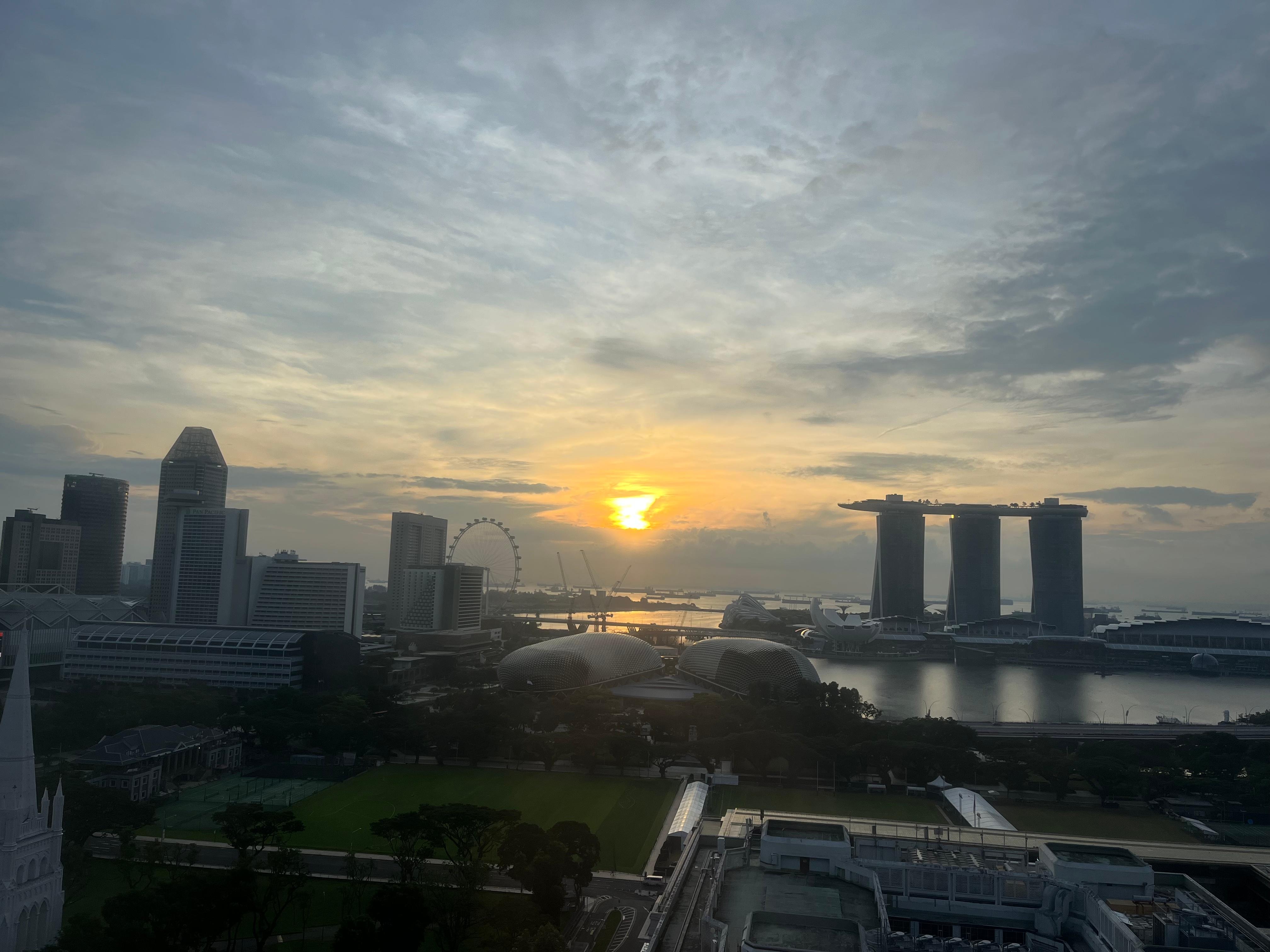 Nice view from our room