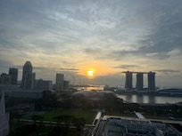 Nice view from our room