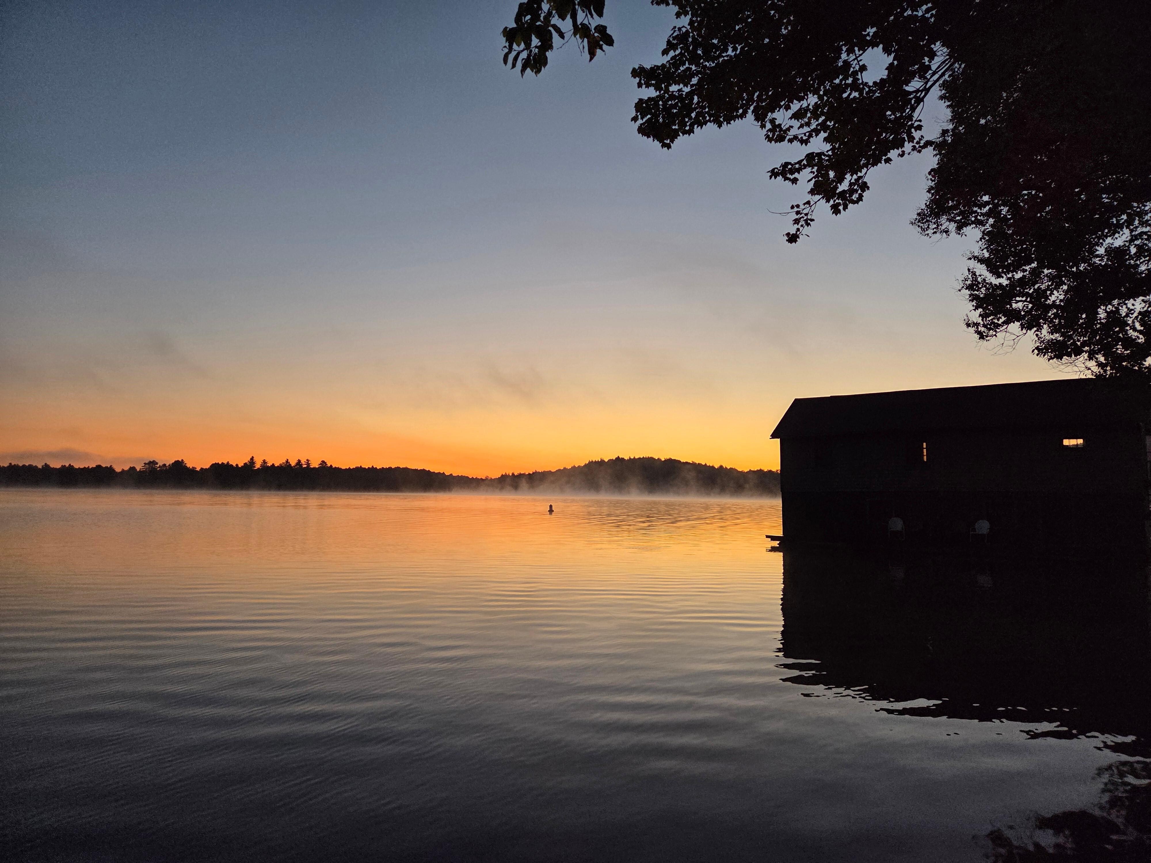 Sunrise on Cranberry Lake