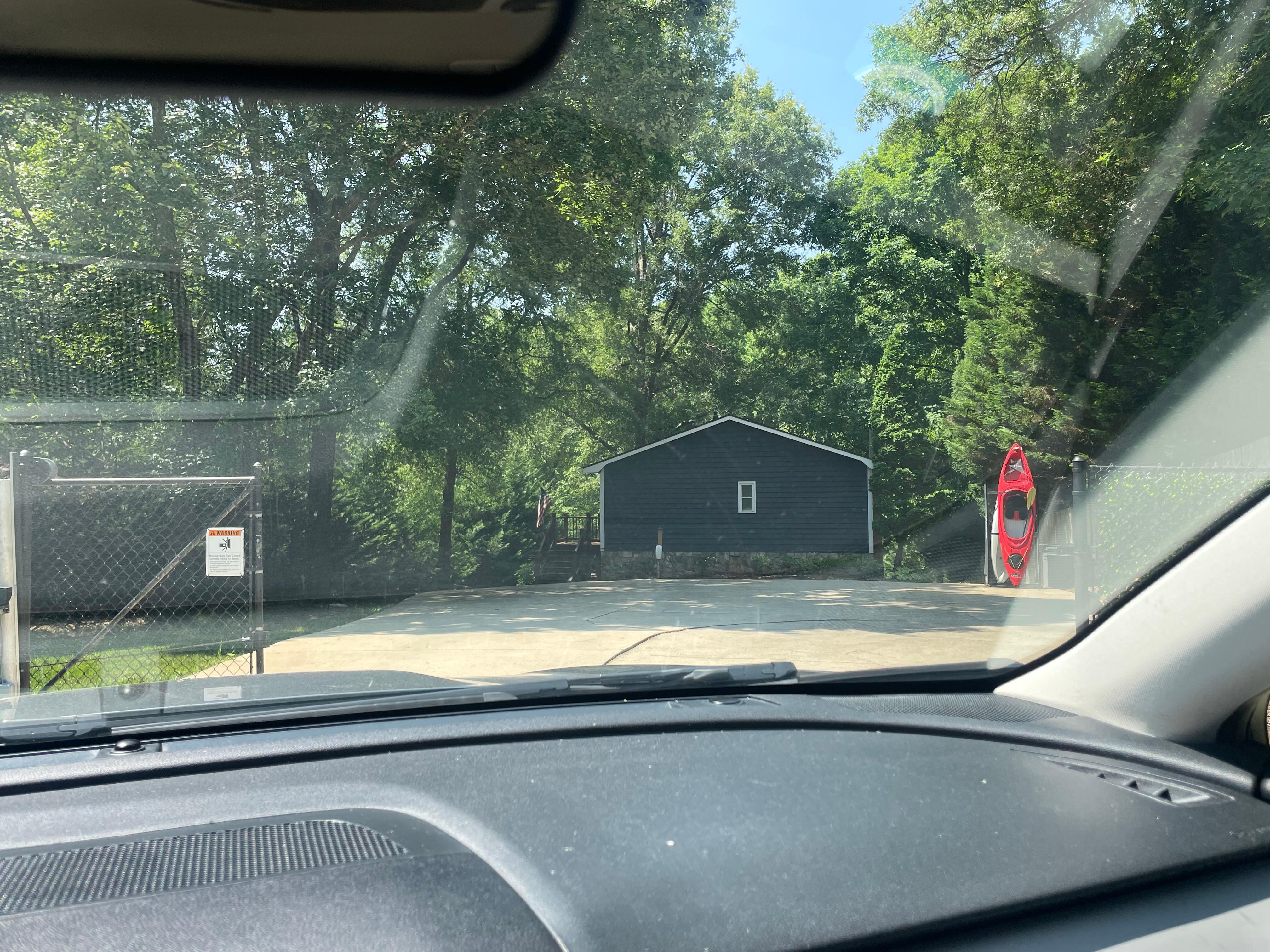 Gated entry and fenced yard