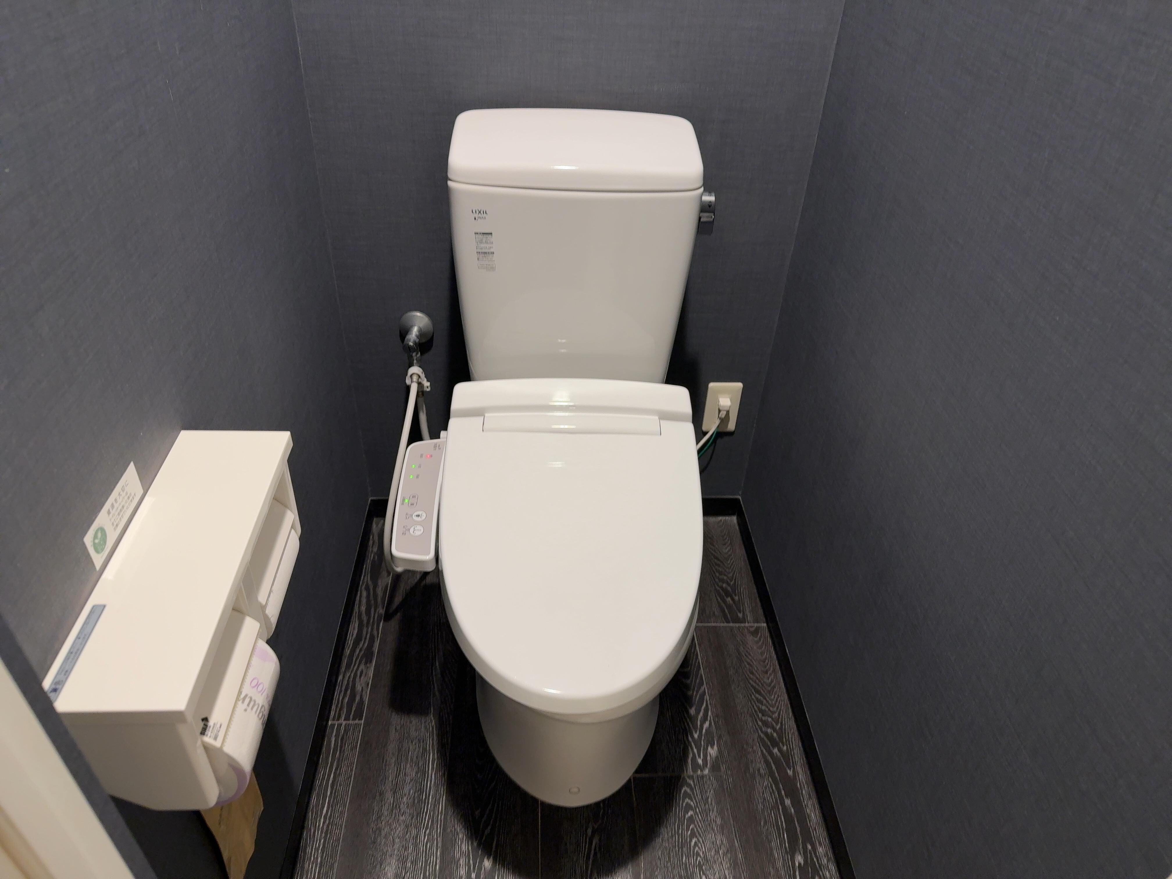 トイレはきちんと清掃され清潔感がありました。