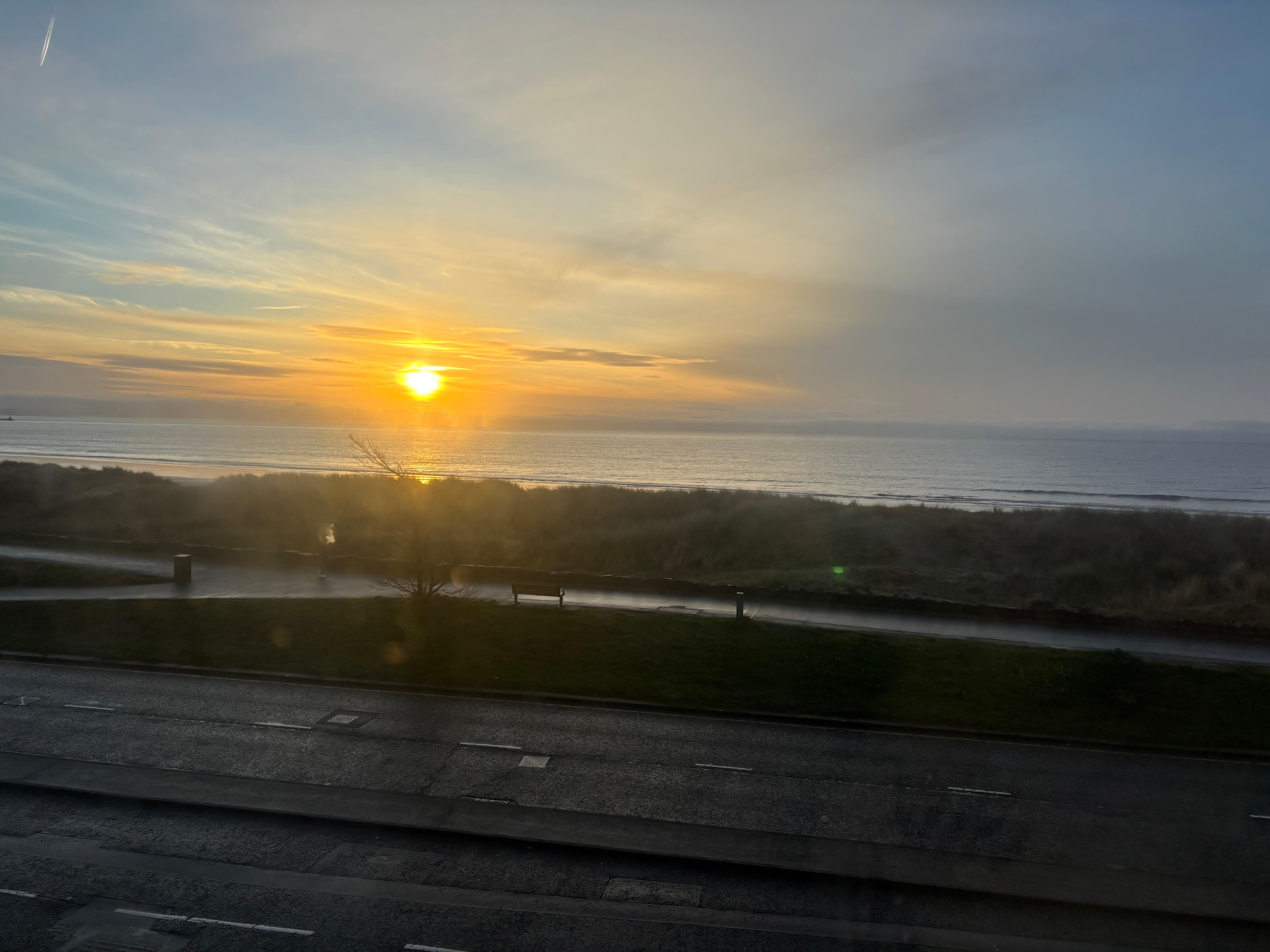 window view from our room