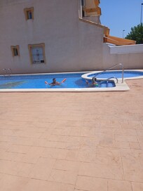 Pool that can be accessed with house