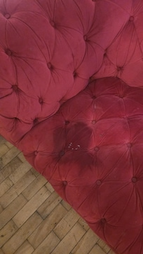 Welcoming wet and dirty patches on only soft seating