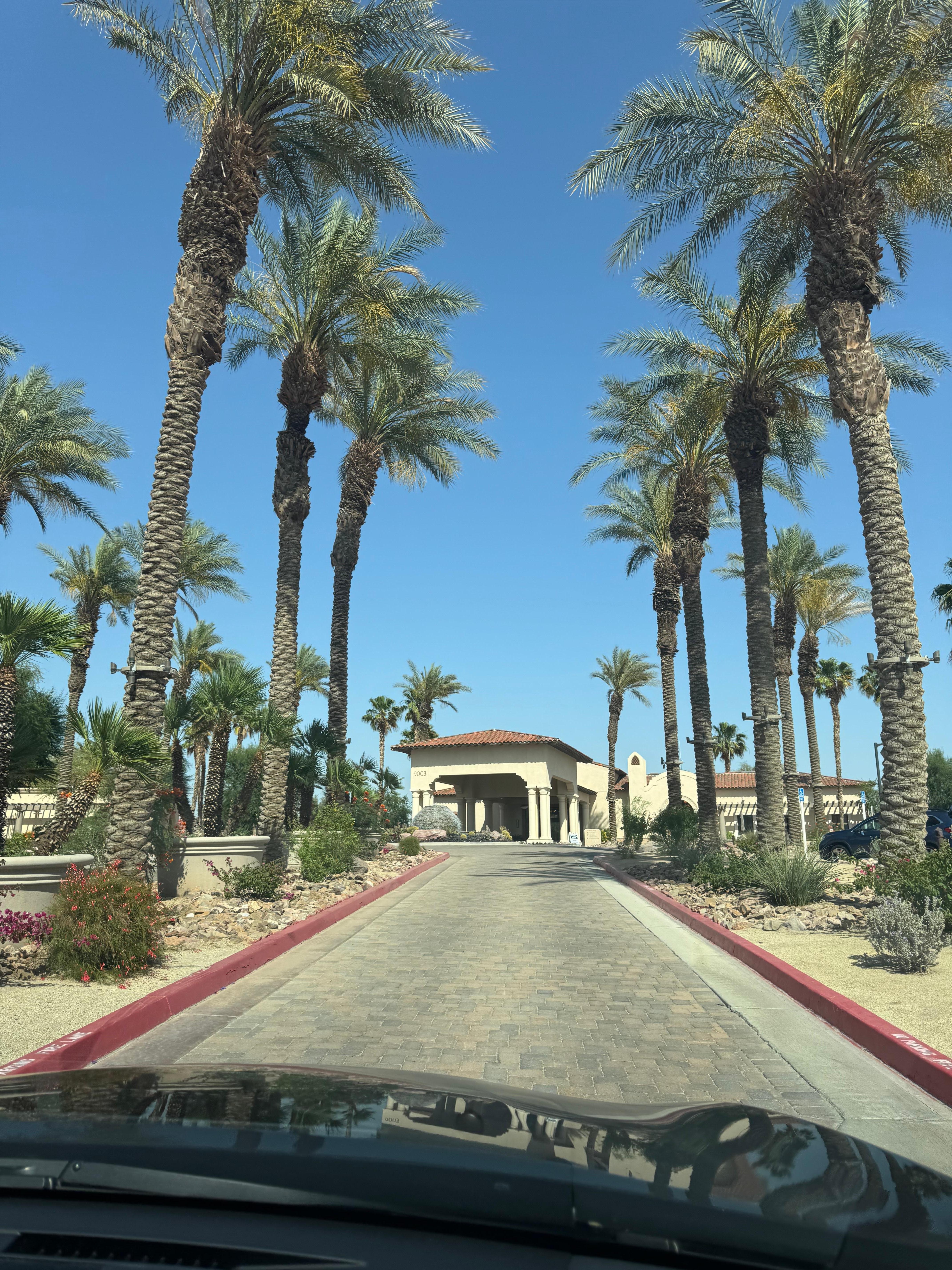 Entrance to the Hotel