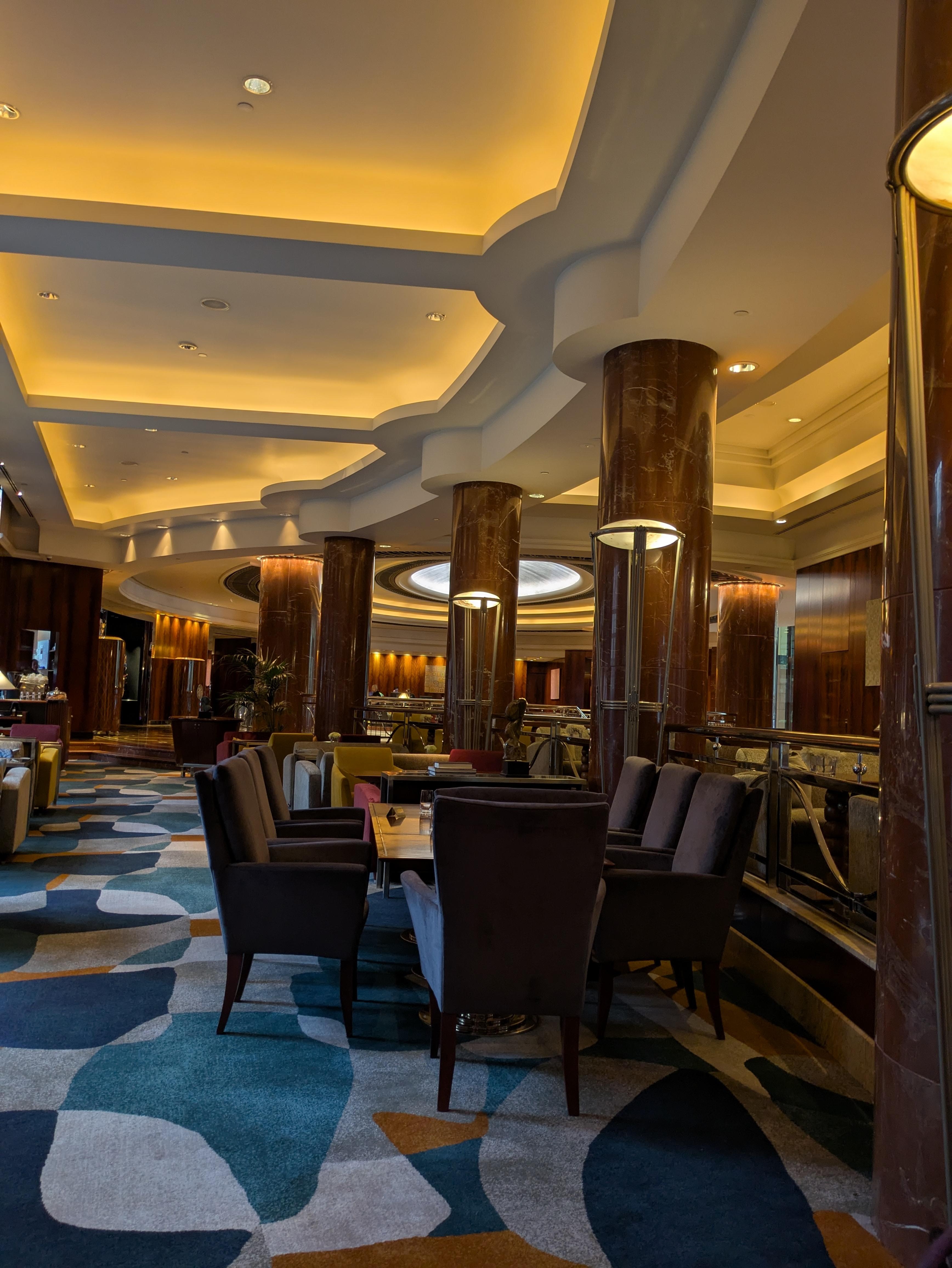 Peaceful Art Deco surrounds.