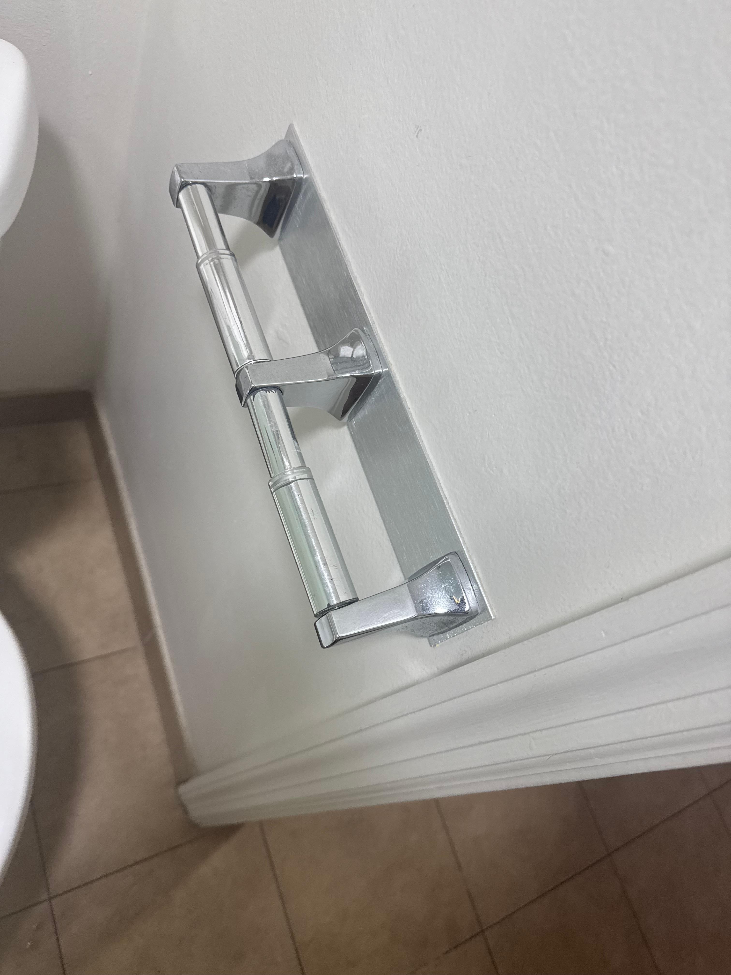 No toilet paper at this hotel. 