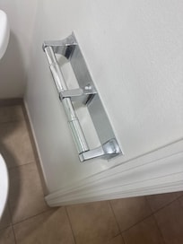 No toilet paper at this hotel.