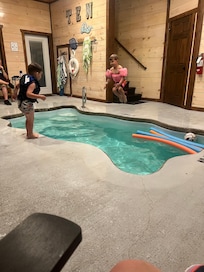 Kids absolutely loved the pool. It was clean and warm.