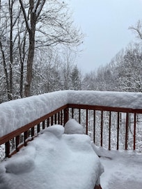 Snowed in with 15 inches of snow