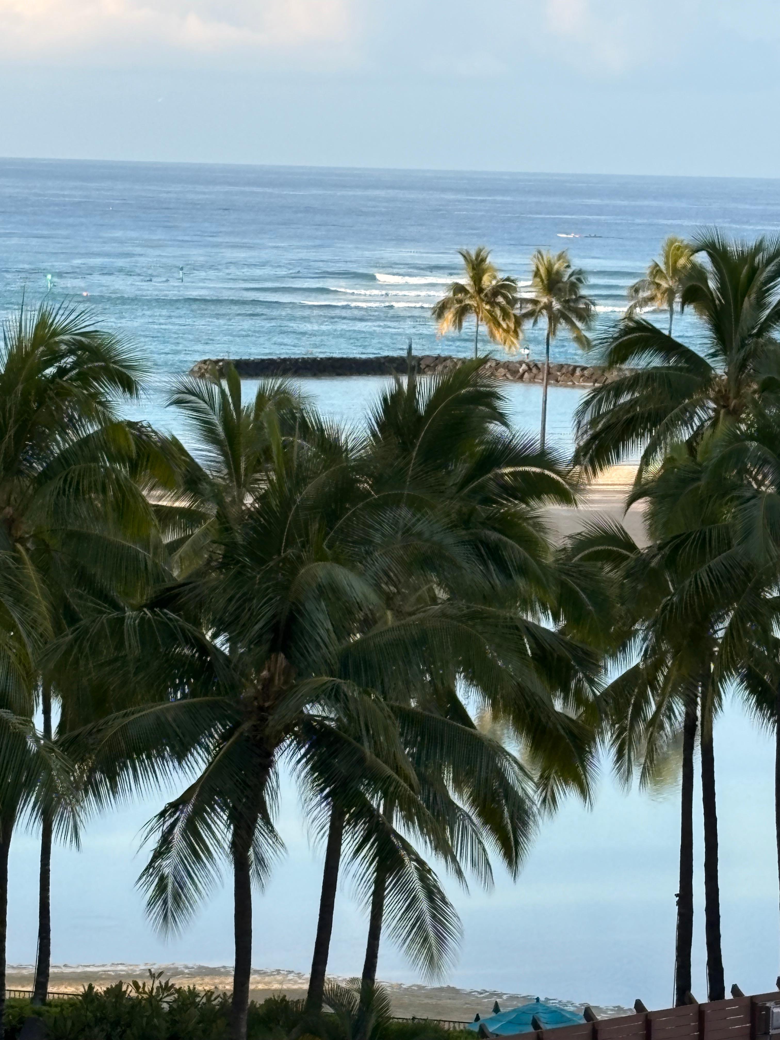 View from balcony