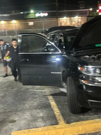 Car broken down right in front of my room.