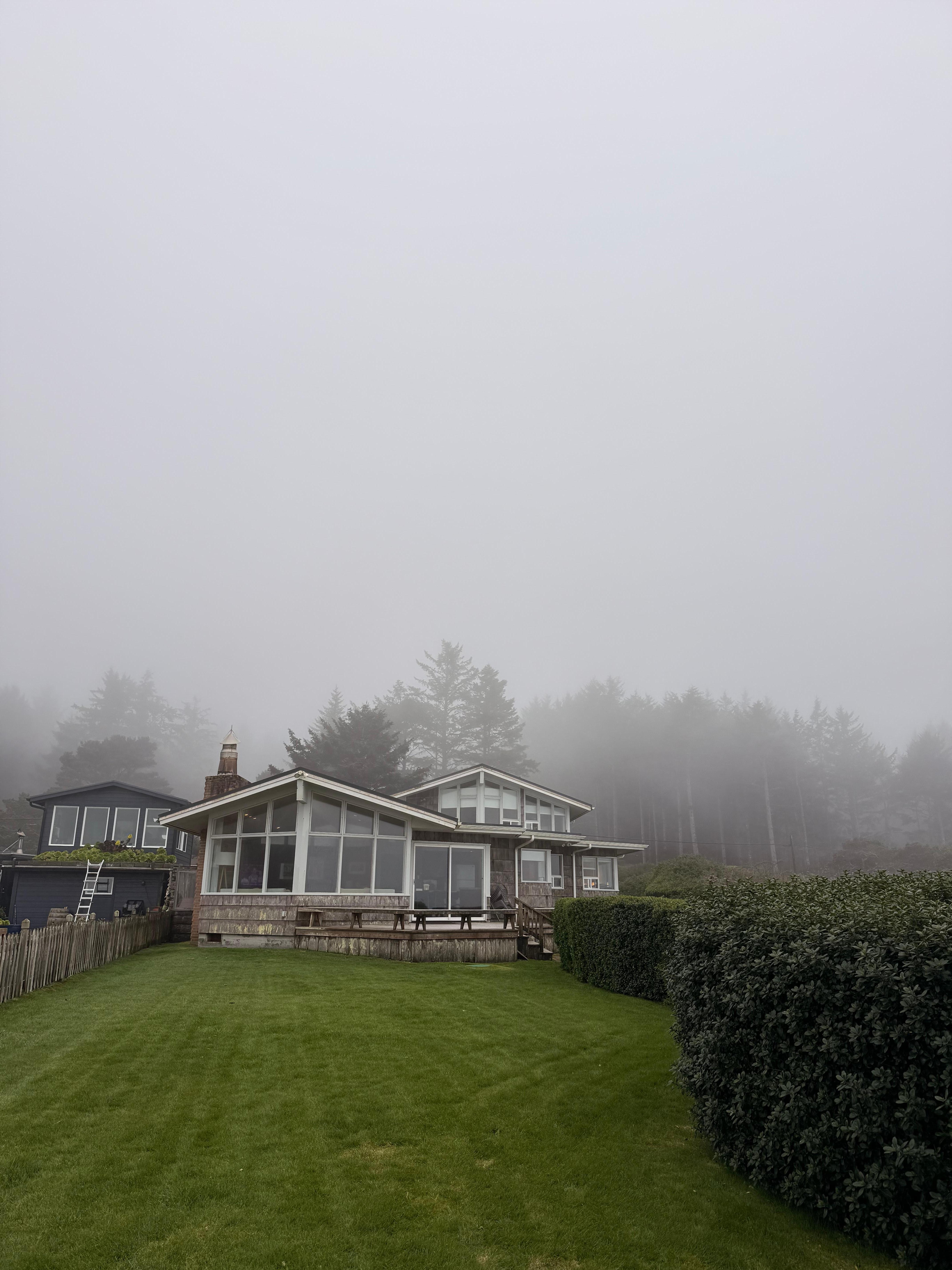 Views of the house from the yard