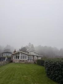 Views of the house from the yard