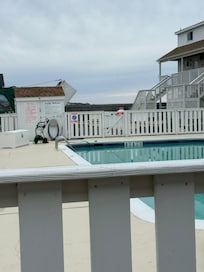 Pool is right outside your door