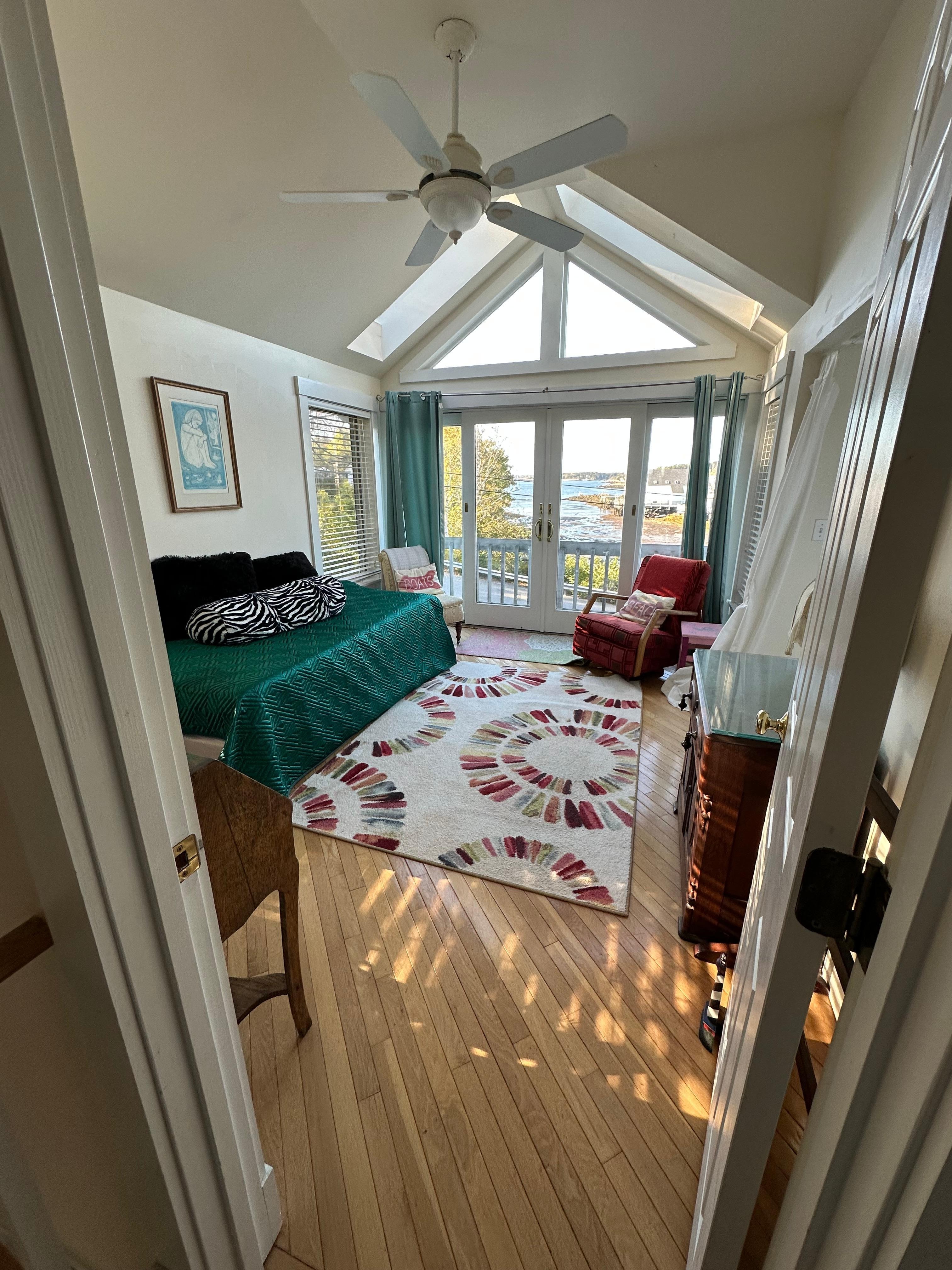 View from second floor. 