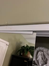 Broken closet