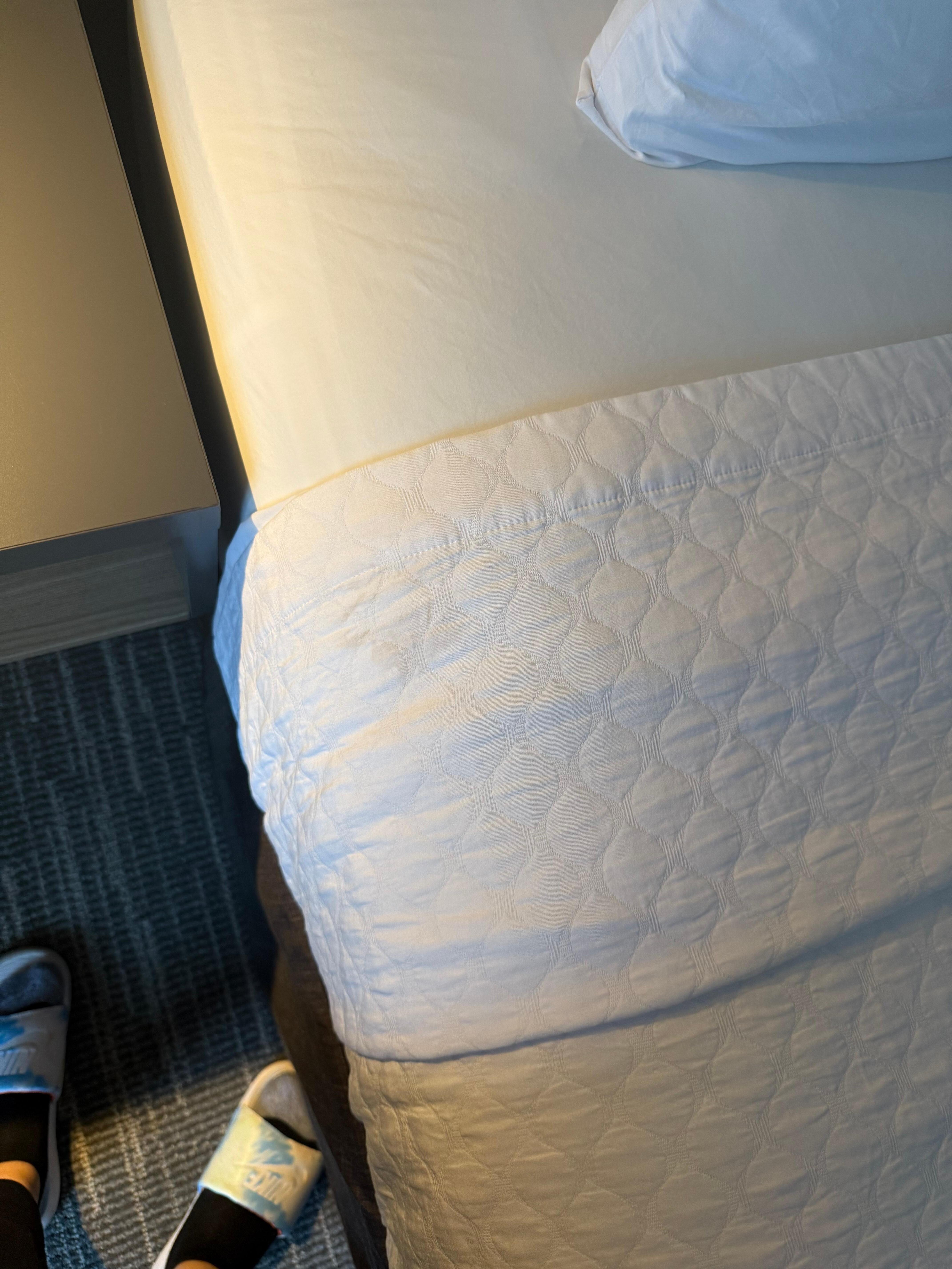 Stain on comforter