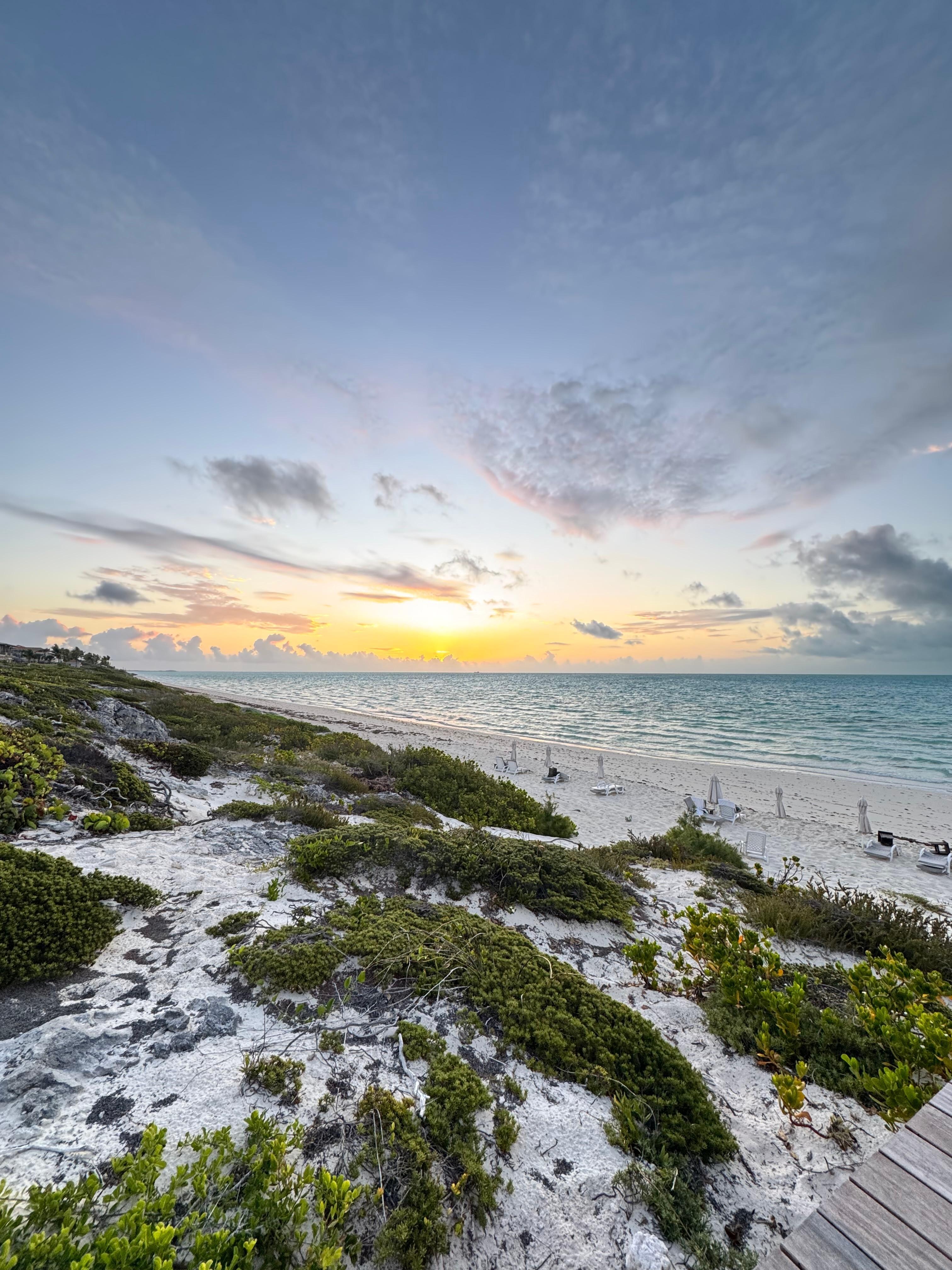 Beach sunrise