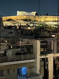 View from the hotel restaurant.