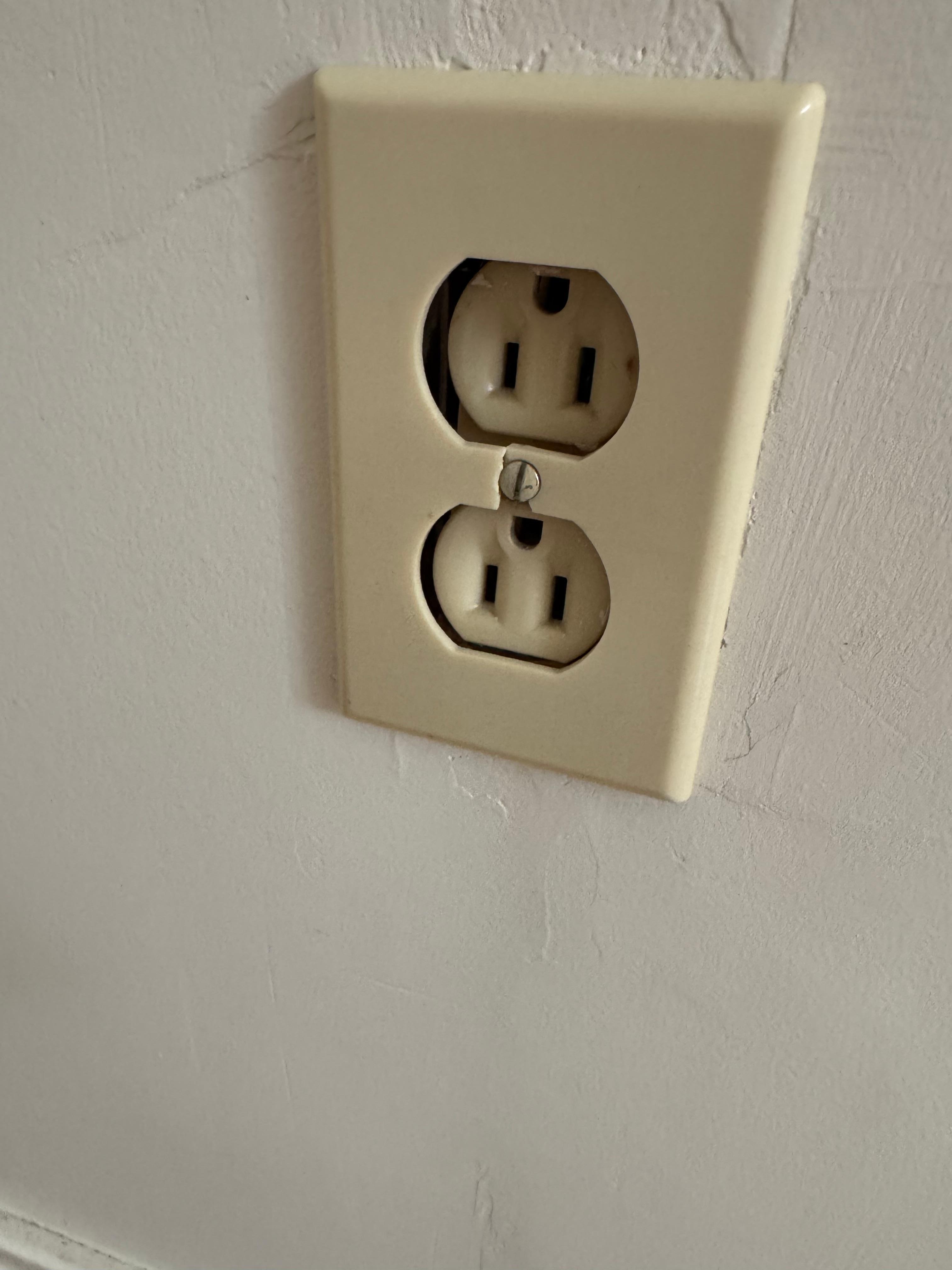 Insecure outlet