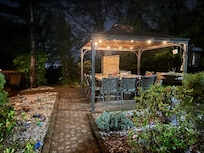 Outdoor sitting area