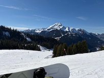 Up on the piste