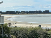 View from deck looking toward River Mouth