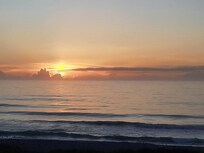 Sunrise from balcony