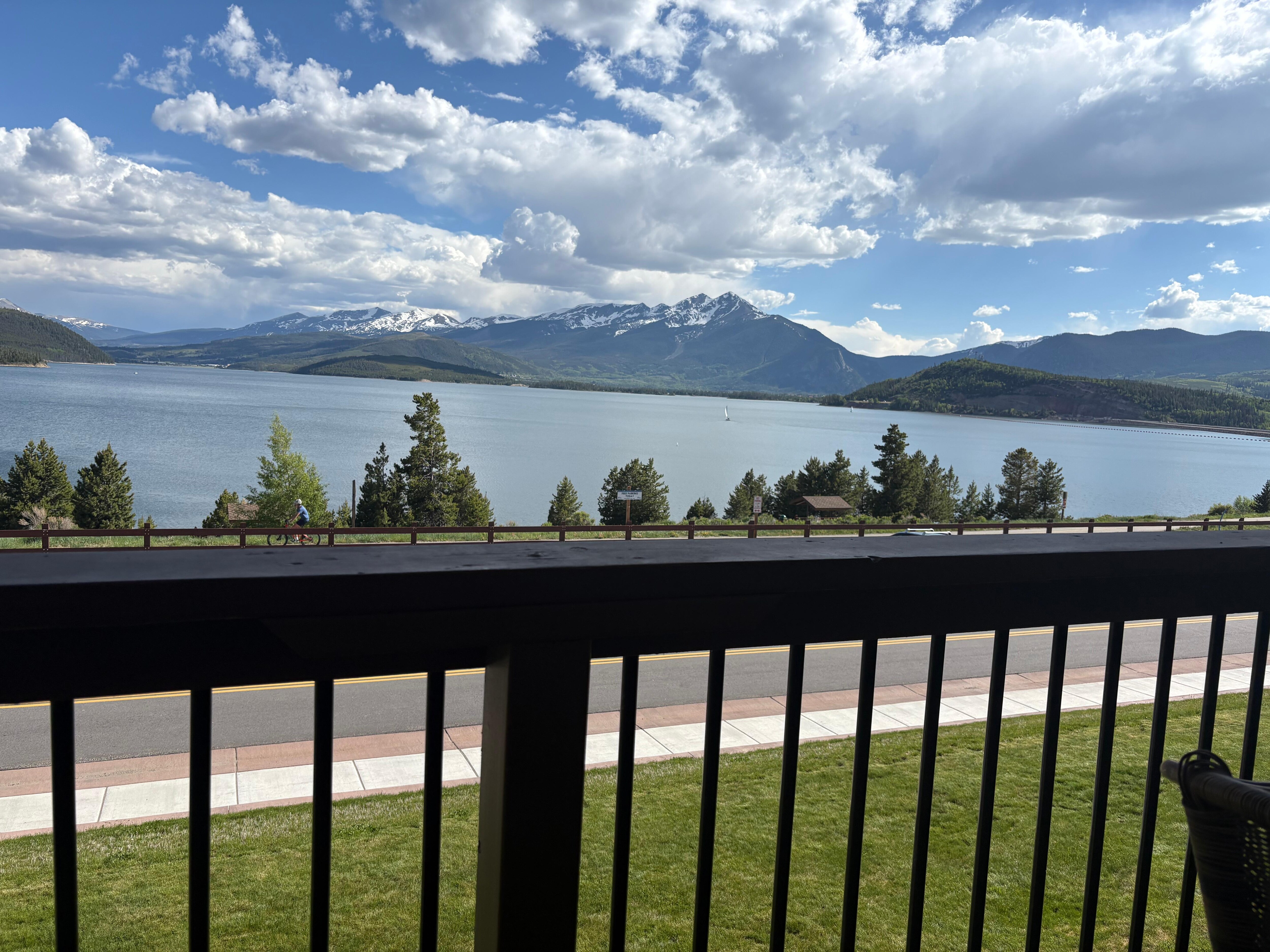 View from balcony 