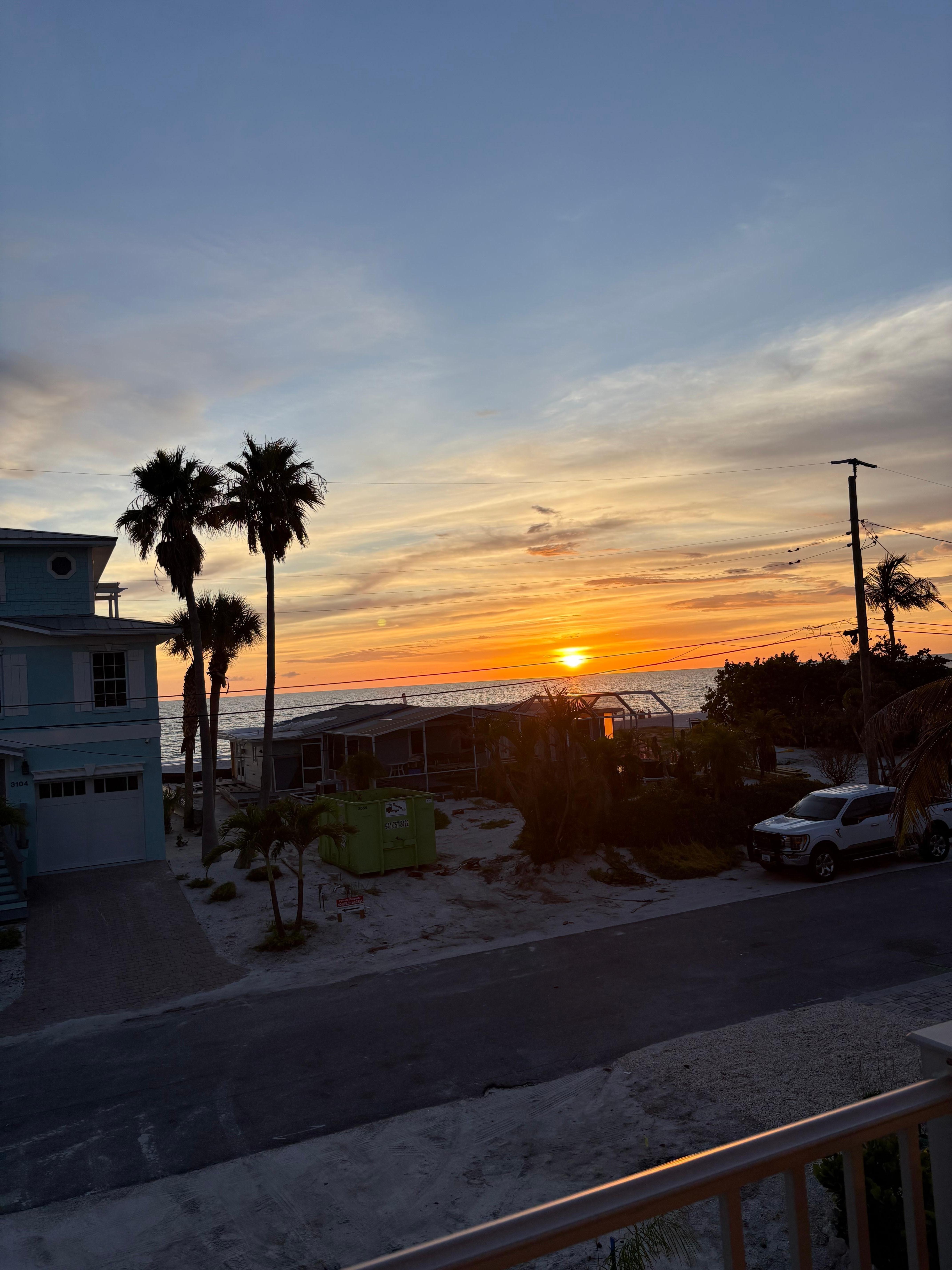 View from front porch. 